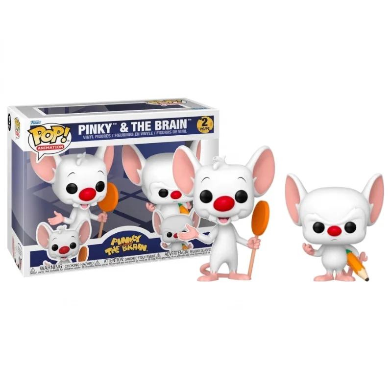 Pack 2 FUNKO Pinky y Cerebro