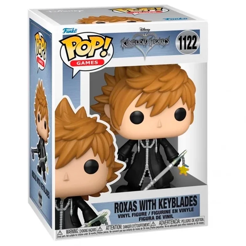 FUNKO POP Roxas con Keyblades 1122