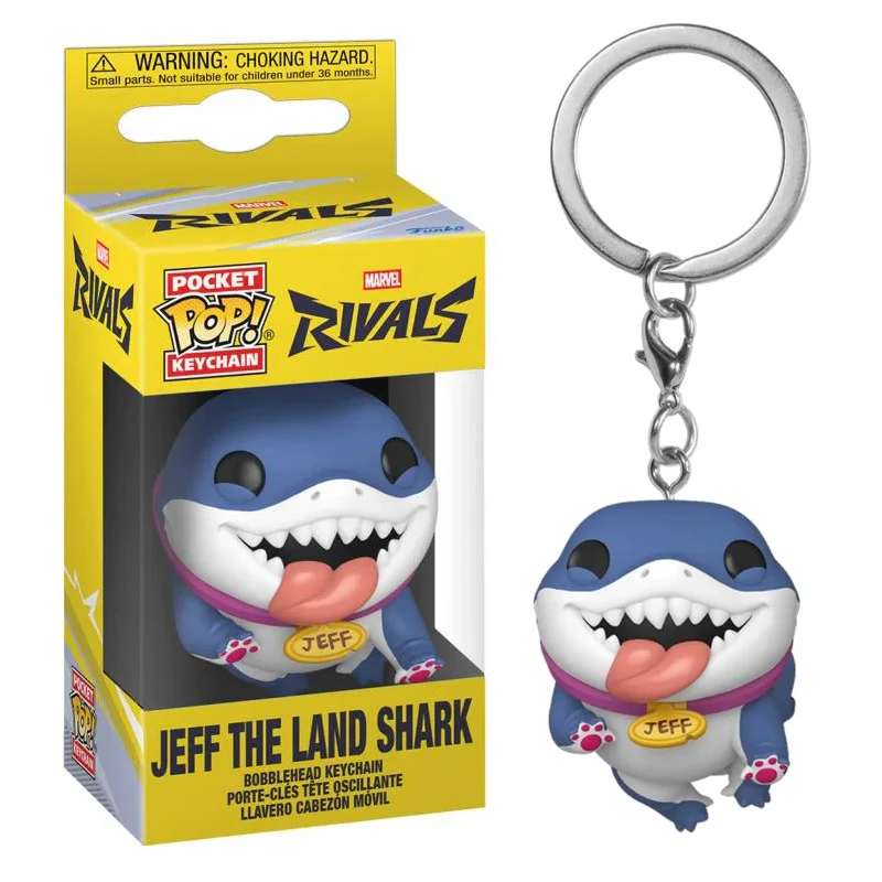 Llavero POCKET Jeff el Tiburón Terrestre