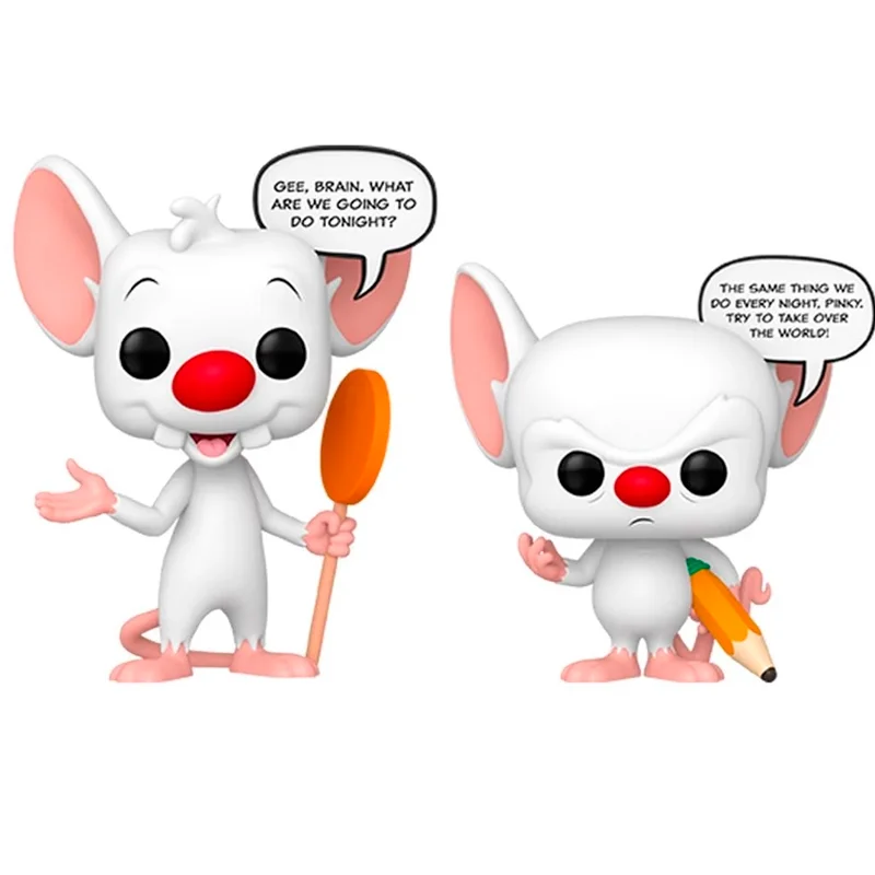 Pack 2 POP Pinky y Cerebro
