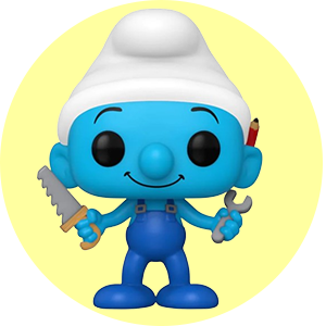 coleccion de funko pop los pitufos